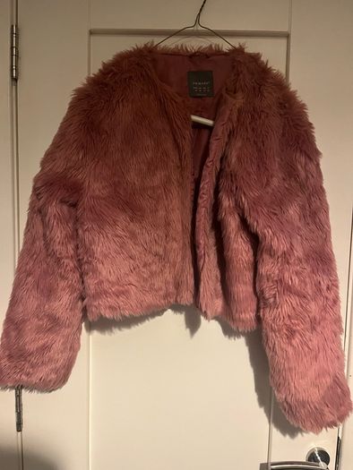 Faux fur jacket