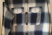 H&amp;M oversized check shirt/ flannel. Size S.