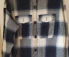 H&M oversized check shirt/ flannel. Size S.