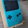 Gorgeous modded Gameboy - Gameboy DMG in new Blue Shell with IPS LCD Upgrade - #429 Image 6