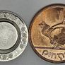 Interesting Minature Silver Plate Image 4