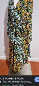 Maje midi dress size 8