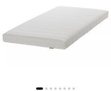 IKEA double bed Foam mattress, medium firm/white