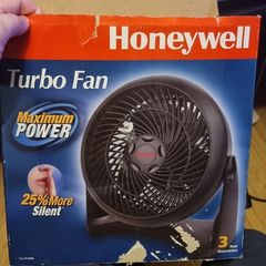 Honeywell Turbo Fan, 3 Speed Settings