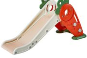 Toddler Slide, Kid Slide for Toddlers Age 1-12 w/ Climbable Ladders &amp; Basketball Hoop, Indoor Outdoor Slide Playset for Kids Within 40kg, Toddler Playground w/ Raised Handrail, Anti-Slip Strip