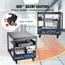 9U 4 Post Open Frame Server Rack Network Enclosure 58.4-101.6 cm Adjustable Depth Image 5