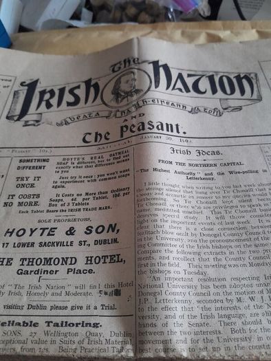 the irish nation papper