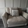 Grey 2 Seater Sofa Image 2