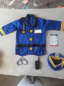 Melissa & Doug Police Officer Costume  Age 4 to 6