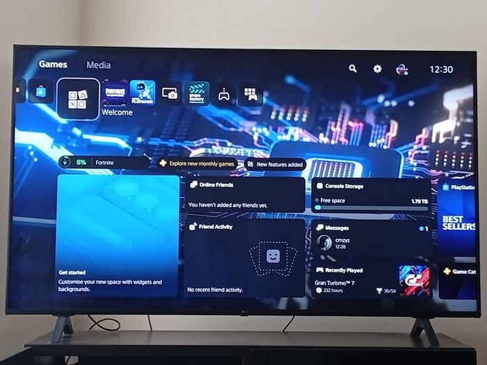 PS5 PRO console and controller in mint condition