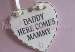 Personalised Wedding Heart Keepsake / Gift