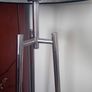 Navy velvet chrome meadows and byrne floor lamp RRP 200 Image 4