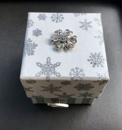 Cranberry Soap Bar in Music Box