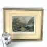 Vintage lithograph Scene at Gougane Barra, Cork Image 9