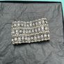 Beautiful Beaded Swarovski Style Cuff Bracelet Image 2
