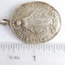 Large Vintage Hallmarked Sterling Silver Miraculous Medal - Congregation of the Children of Mary 10,72g Image 9