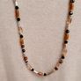 Brown tone bead necklace Image 4