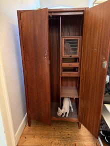 Free Wooden Wardrobe - Collection Only