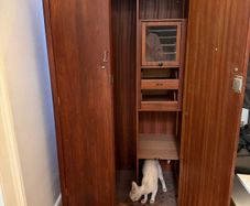 Free Wooden Wardrobe - Collection Only