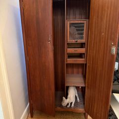 Free Wooden Wardrobe - Collection Only