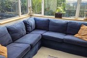 Corner Sofa with 2 sets of covers