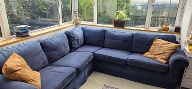 Corner Sofa with 2 sets of covers