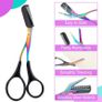 Brand New ElevateTech Eyebrow Scissors with Comb Piece Image 2
