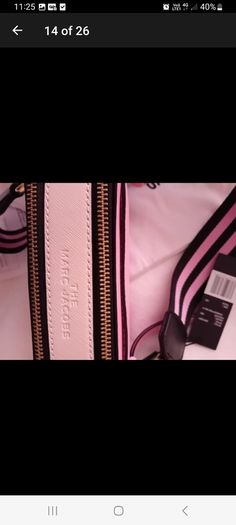 Marc Jacobs Snapshot Saffiano Leather Camera Bag - Pink - BNWT RRP 395