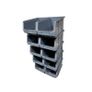 New Grey Stackable Plastic Part Bins / Storage Boxes - Different Sizes Available Image 7
