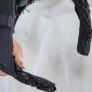 Vintage 1950's Marshall Field & Company black bow and beads headband - Collectable Image 10