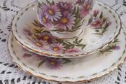 Royal Albert Flower of the month September Michaelmas Dasy