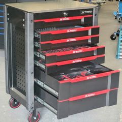 Manarola 7 Drawer Stainless Steel Tool Box