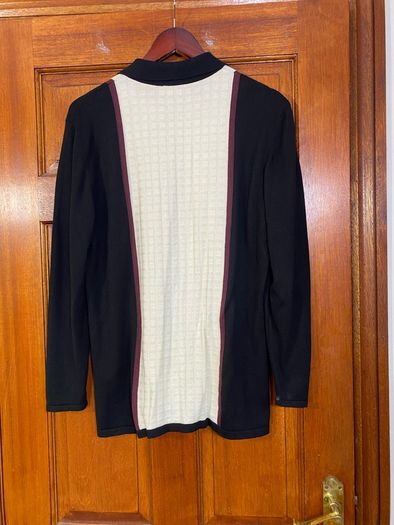 Sacred Hawk men's  Cardigan Knitted Shirt Size small