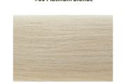 Micro Ring Hair Extensions 20" Double Drawn I Tip Remy Hair 25g - #60 Platinum Blonde