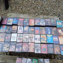 Collection of Vintage Music Cassettes