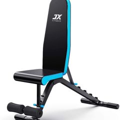 Adjustable Weight Bench Incline Decline Flat Workout Bench 90 Degree Upright Home Training Sit up Gym Bench (FREE POSTAGE)