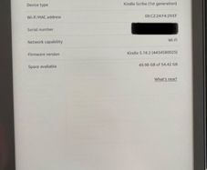 E-reader Kindle Scribe 1st gen