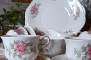 "Queen Ann" bone china tea set