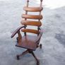 Antique dentist's chair, late 19th C, Irish, handmade, D18 Image 2