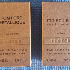 Parfume 60 ml - Metallique and Escentric Molecules, new.