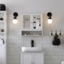 Bathroom Mirror Cabinet with Double Doors Image 4