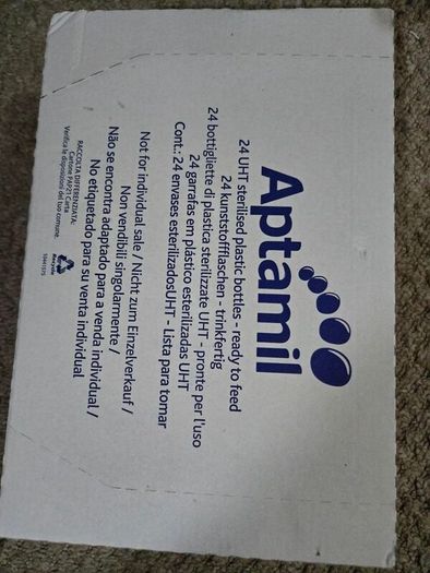 Aptamil Ready to feed - Birth 24 with teat