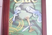 Clue Classic Detective Game Wooden Box