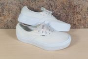 Womens VANS canvas trainers runners white Size UK 5 EU 38 juniors girls boys unisex