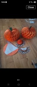paper pumpkins