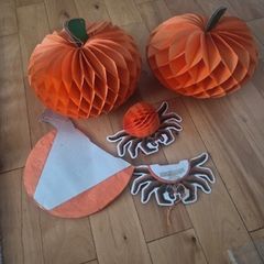 paper pumpkins