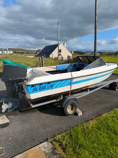 15ft 85hp Yamaha Speed Boat & trailer plus extras