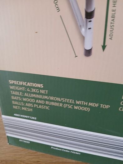 New Camping Game Table
