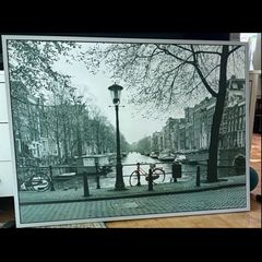 Ikea painting Amsterdam dutch bike
