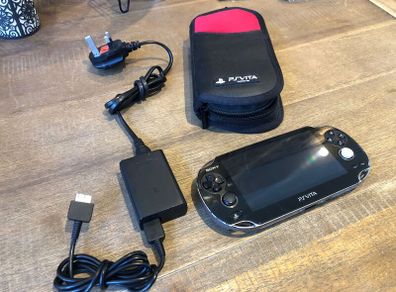 PSVITA - Refurbished Playstation Vita OLED Model - Custom Firmware with MASSIVE 512GB memory card worth EUR100 alone